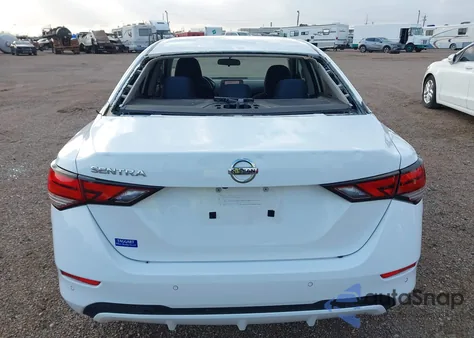 2021 Nissan Sentra S Xtronic Cvt from USA, damaged, VIN 3N1AB8BVXMY259860